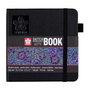 Sakura Bloc de dibujo 12 x 12 cm, 80 páginas, papel negro 140g